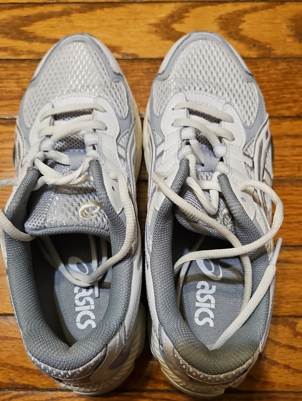 Asics Silver Sneakers Size 6.5